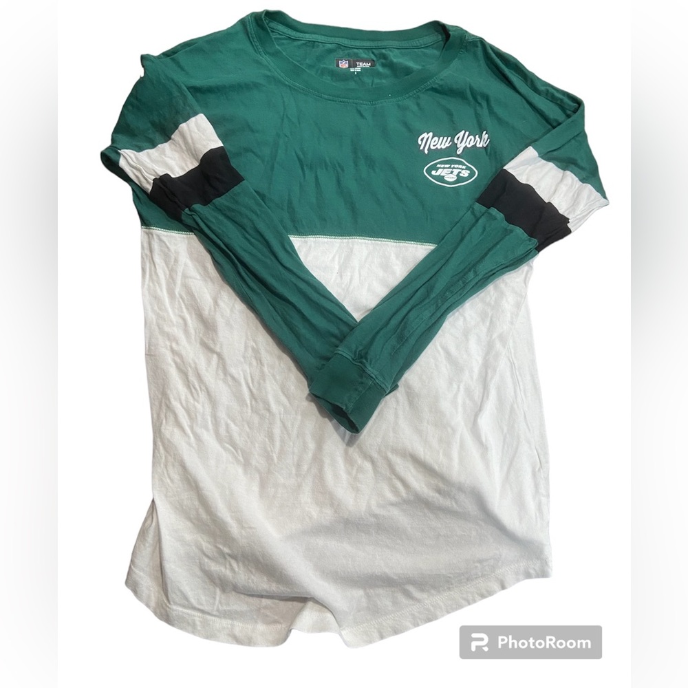 NFL Jets long sleeve tee 100% cotton